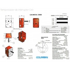 RELOGIO DO TEMPORIZADOR 60 MINUTOS BIPOLAR