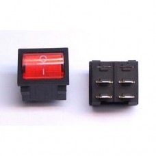 INTERRUPTOR BIPOLAR LUMINOSO 22X20MM 4 CONTAC