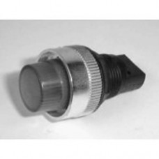 SINALIZADOR VERMELHO REDONDO CROMADO