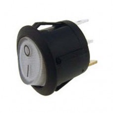 INTERRUPTOR REDONDO LUMINOSO TRANSPARENTE 3 T