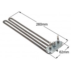 RESISTENCIA FALANGE OVAL 60 CURVA 1850W DHIR