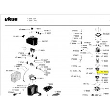 CASQUILHO DA MAQ CAFÉ UFESA CE16 CE76